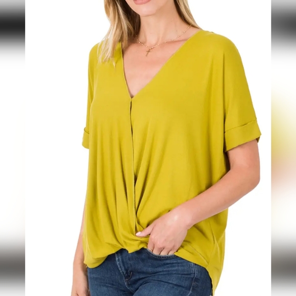 #67 SALE 🛑XL BOHO, CHIC & FABULOUS Layered-look Draped Fron - Picture 4 of 5